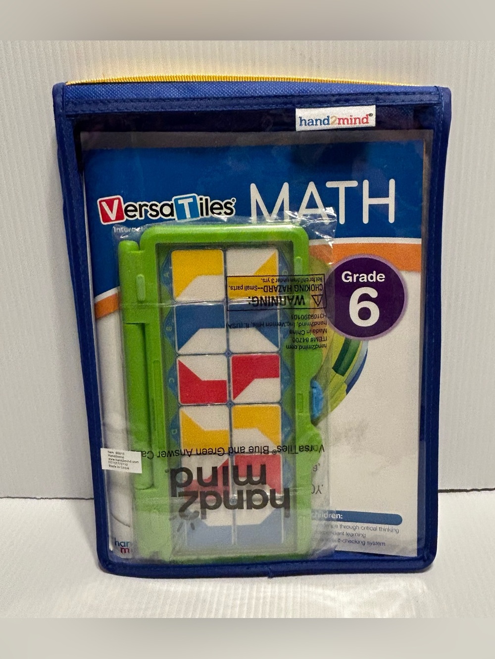 VersaTiles Math Take Along Pack Grade 6 Interactive Workbook System Homeschool